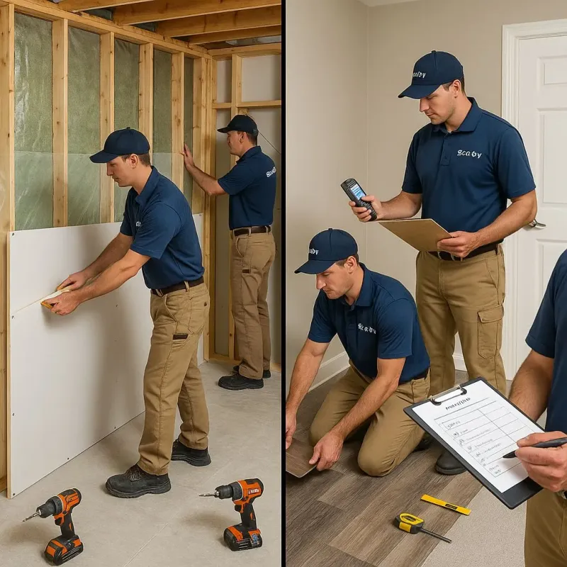 Repairs and Reconstruction process in Rosemont, CA