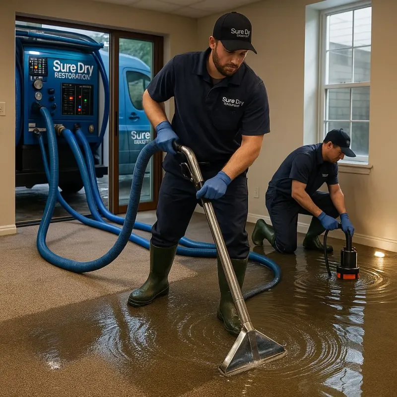 Water Extraction and Removal process in Rosemont, CA